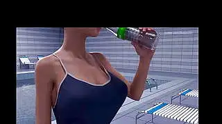 3D Sıcak Asyalı POV Göğüs Büyütme Büyük Göğüsler Sesli