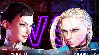 Chun-Li gegen Cammy White (Wen bevorzugst du? Die Asiatin mit dem großen Po oder die Engländerin mit dem großen Po?)
