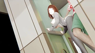 我的英雄学院 Hentai - 丽日御茶子在公共厕所做爱 - 日本亚洲漫画动漫卡通游戏色情视频动画
